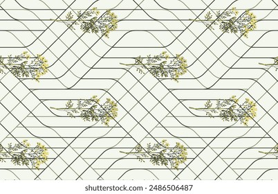 A Beautiful Pattern Illustrated Fashion Element Texture Back Ground