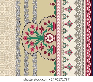 A Beautiful Pattern Illustrated Fashion Element Texture Back Ground