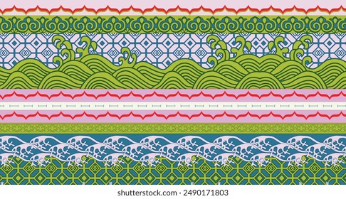 A Beautiful Pattern Illustrated Fashion Element Texture Back Ground