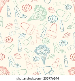Beautiful pattern for International Women's Day celebration.