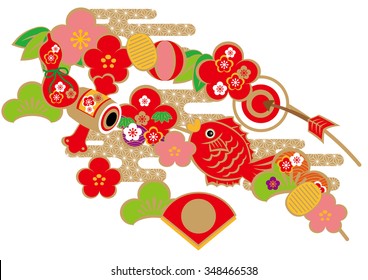 The beautiful pattern of Japan
