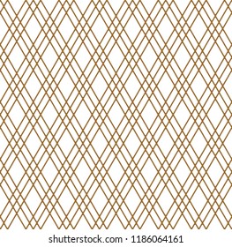 Beautiful pattern japanese shoji kumiko, great design for any purposes. Japanese pattern background vector. Japanese traditional wall, shoji.ROUNDED corners.Average thickness.
