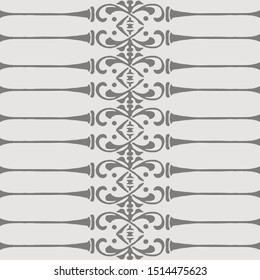 Beautiful pattern javanese batik drawing techniques that use manual hand methods, Gray and light neutral, for backgrounds, carpets, wallpapers, clothing, wrappers, fabrics, classic and vintage.