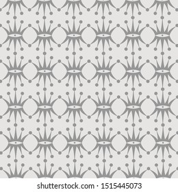 Beautiful pattern Javanese batik drawing techniques that use manual hand methods, Gray and light neutral, for backgrounds, carpets, wallpapers, clothing, wrappers, fabrics, classic and vintage.