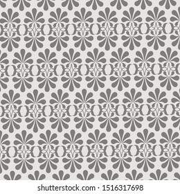 Beautiful pattern Javanese batik drawing techniques that use manual hand methods, Gray and light neutral, for backgrounds, carpets, wallpapers, clothing, wrappers, fabrics, classic and vintage.