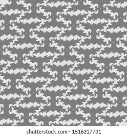 Beautiful pattern Javanese batik drawing techniques that use manual hand methods, Gray and light neutral, for backgrounds, carpets, wallpapers, clothing, wrappers, fabrics, classic and vintage.