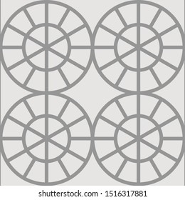 Beautiful pattern Javanese batik drawing techniques that use manual hand methods, Gray and light neutral, for backgrounds, carpets, wallpapers, clothing, wrappers, fabrics, classic and vintage.