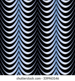 a beautiful pattern of light blue curved lines