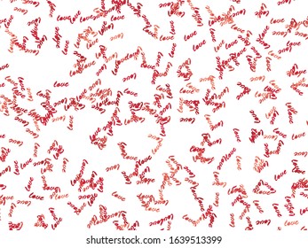 Beautiful pattern with love sign, great design for any purposes.Valentine's day wallpaper. Holiday greeting card. Vector illustration. Banner backdrop. Love background. Holiday celebration.