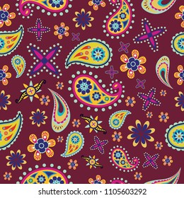 Beautiful Pattern with paisley design