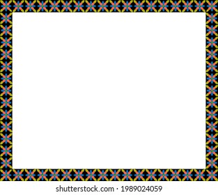 beautiful pattern with a predominance of green and other colors