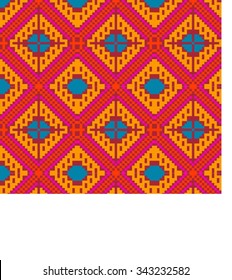 Beautiful Pattern With red color