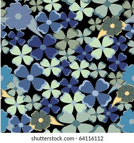 Beautiful pattern seamless with colors, it is possible to fill any any contour
