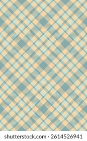 Beautiful pattern vector check, stage tartan plaid textile. Elementary texture fabric background seamless in amber and pastel colors palette.