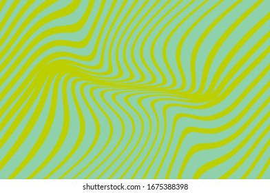 Beautiful pattern with wavy lines. Wallpaper background. Modern abstract geometric striped backgdrop. Abstract green wave background design. Beautiful vector pattern.