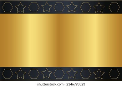Beautiful patterned black gold mixed wallpaper modern design concept.