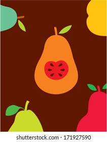 beautiful pear wallpaper