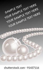Beautiful pearls