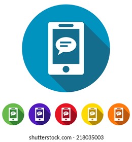Beautiful Phone Chat web icon