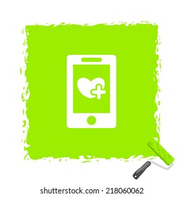 Beautiful Phone Heart Plus web icon