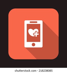 Beautiful Phone Heart Plus web icon