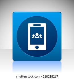 Beautiful Phone People  web icon