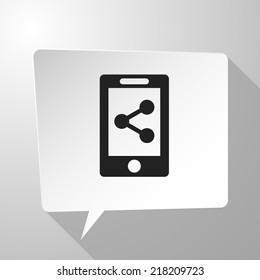 Beautiful Phone Share web icon