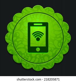 Beautiful Phone Wireless Network web icon