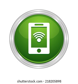 Beautiful Phone Wireless Network web icon
