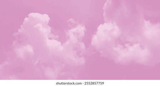 Beautiful pink clouds and sky. Abstract nature background. Sky with beautiful clouds. Cloud background. Pink cloud texture background.
