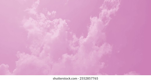 Beautiful pink clouds and sky. Abstract nature background. Sky with beautiful clouds. Cloud background. Pink cloud texture background.