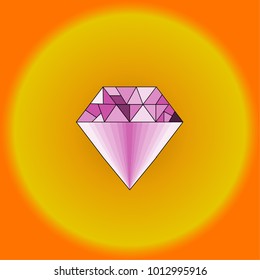 Beautiful pink diamond