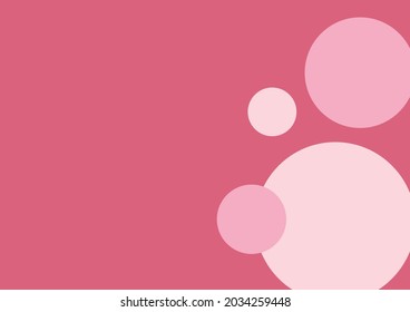Beautiful pink feminine color wallpaper vector in high resolution