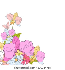 beautiful pink flowers 