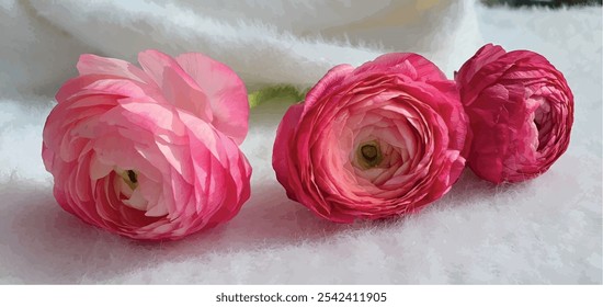 Beautiful pink flowers on a white background. Pink peonies. Pink roses. Delicate flowers. Floral background. Postcard with flowers. Postcard Birthday, Women's Day, Mother's Day.