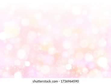 Beautiful pink glitter light background