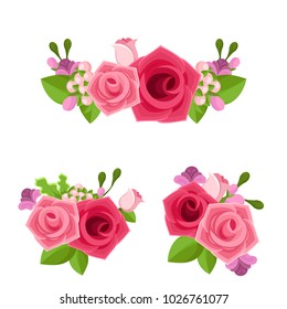 Beautiful Pink Rose Flowers.
