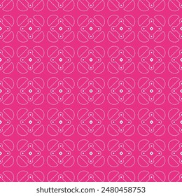 Beautiful Pink Textile Pattern of Bandhani Art