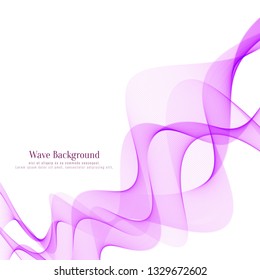 Beautiful pink wave design background