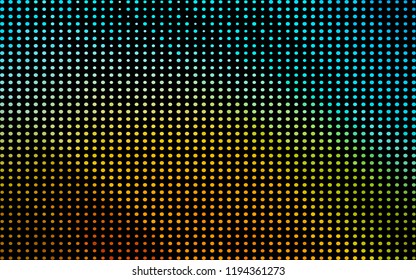 Beautiful pixel background circles. Vintage color, great design for any purposes. Dark mosaic texture. Decoration mosaic tile. Color halftone background. Vector RGB halftone. Pixel game background.