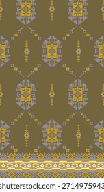 lindo pixel tribal padrão inspirado por cada tecido de pixel nativo como wayuu afro nativo americano sudeste asiático tradicional têxtil tailandês padrão de seda aborígine australiano e colombiano