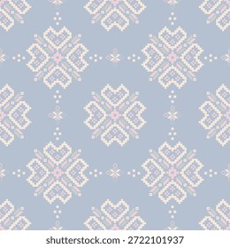 schönes Pixel-Stammesmuster inspiriert von jedem nativen Pixel-Stoff wie wayuu afrikanisch nativ amerikanisch südostasiatisch traditionelles Textil Thai Seide Muster Aborigine australischen und kolumbianischen Stoff