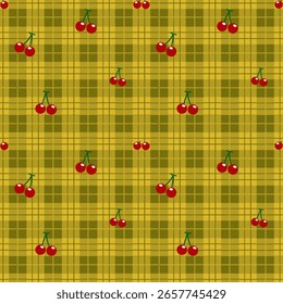 schönes kariertes Design und diese gute Kombination Farbe kariertes Muster gut ausgewählt und dieses karierte Muster kann Tapete und textilen Textur Flanell Scotch nahtlosen Tartan Hintergrund kariert BG sein