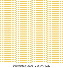 Beautiful plaid and striped pattern with soft sweet yellow color background design for fabric , Banner, wallpaper, cloth, paper, pattern, book and cover. Design in classic