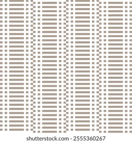 Beautiful plaid and striped pattern with soft sweet beige color background design for fabric , Banner, wallpaper, cloth, paper, pattern, book and cover. Design in classic