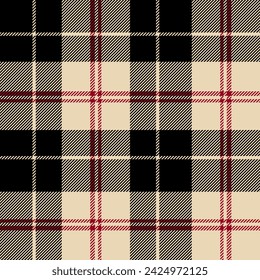 hermoso patrón tartán a cuadros. Es un vector a cuadros retro vintage sin costuras. Diseño para escocés, decorativo, papel pintado, camisas, ropa, vestidos, manteles, mantas, envoltura, batik, tela