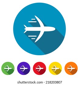 Beautiful Plane web icon