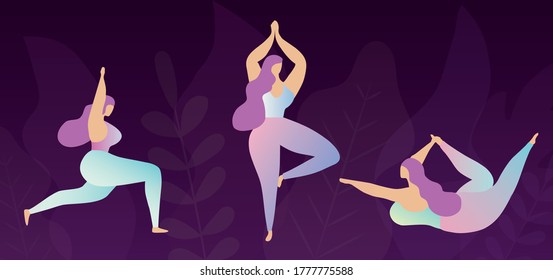 7,064 Plus size yoga Images, Stock Photos & Vectors | Shutterstock