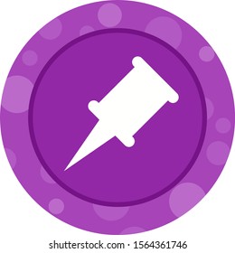 Beautiful Pointer Glyph Vector Icon