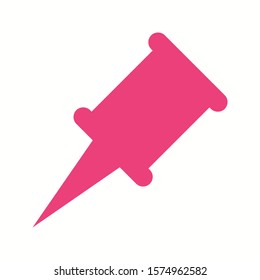 Beautiful Pointer Glyph Vector Icon